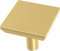 Franklin Brass Simple Square (10-Pack) Cabinet Knobs | Modern Gold Handles for Dresser Furniture Drawers/Kitchen/Door/Bathroom | 1-1/8 P40847K-117-C