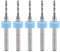 uxcell PCB Drill Bits 1.5mm Tungsten Carbide Rotary Tool Jewelry CNC Engraving Print Circuit Board Micro Drill Bits 1/8 Inch Shank 5 Pcs