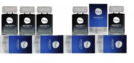 5 x Miro INFINITY Eau de Parfum Spray je 75 ml (375 ml)