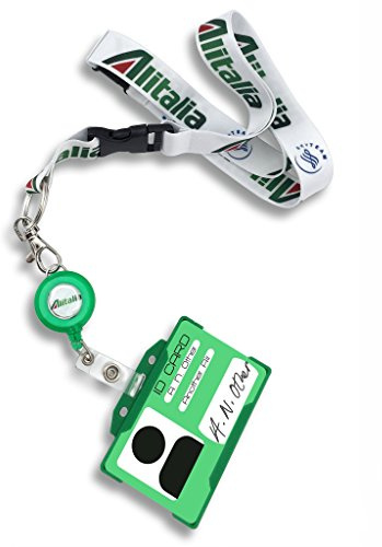 Alitalia Farbstoff-Sublimations-Schlüsselband-Set