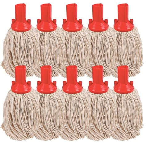 IDEAL 365 Twine Mop Head 150g x 10 Red