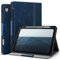 Antbox Hülle für iPad Air 11 Zoll M3 (2025) / M2 (2024), iPad Air 5./4. Generation (2022/2020) 10.9 Zoll mit Stifthalter Auto Schlaf/Wach Funktion PU Ledertasche Schutzhülle(Blau)