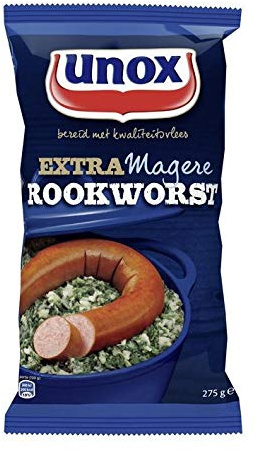 Unox Magere Rookworst Räucherwurst, 275 g