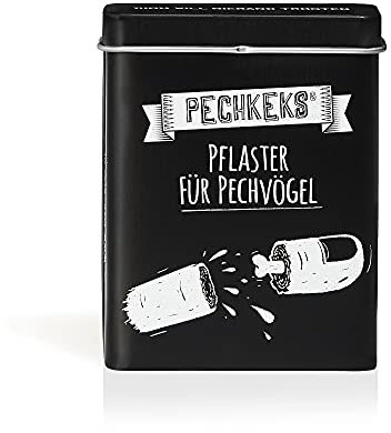 Pechkeks Pflaster-Box mit Motiv Für Pechvögel