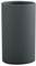 Spirella Zahnputzbecher Zahnbürstenhalter Keramik Tube 7x11,5 cm Grau Matt, Grey