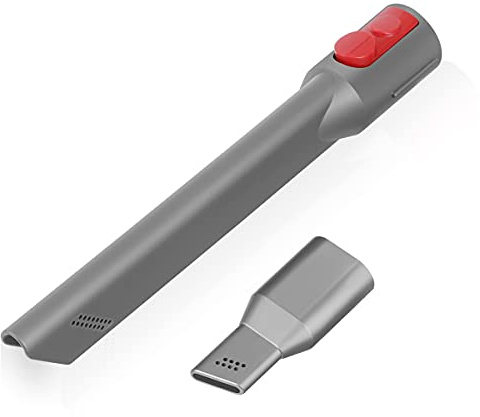 LANMU Crevice Tool Vacuum Attachments Compatible with Dyson V15 V12 V11 V10 V9 V8 V7 Gen5 Outsize Vacuum Cleaner, Narrow Nozzel Replacement Parts for Hard-to-Reach Space