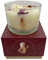 Adorist 3 Docht Duftkerze aus Sojawachs mit Kristallen Grounding Selflove Bergamot & Vertiver zum Durchatmen & Runterkommen