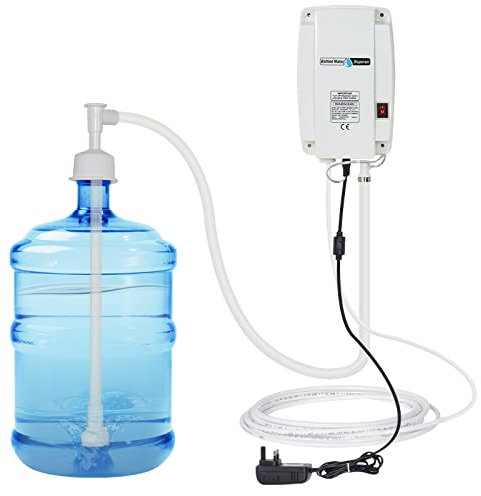 TDRSUPER Bottled Water Dispenser Pump System Single Inlet 110V 60PSI Drinking Water Electric Water Pump Compatible with Coffee/Tea Machine, Water Dispenser, Ice Maker, Refrigerator
