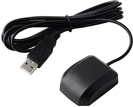Geekstory VK-162 G-Mouse USB GPS Dongle M8030 Chip 72 Kanal Navigationsmodul Externe GPS Antenne Remote Mount USB GPS Receiver mit Flash für Raspberry Pi Unterstützung Google Earth Window Linux