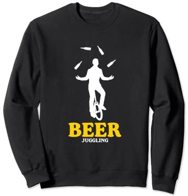 Jonglage de bière amusant | Jongleur de bouteilles de bière Sweatshirt