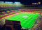 Displate Offiziell FC Barcelona MetallPoster Magnetische Befestigung Inklusive Lizenziert Bilder Hochwertiges Poster Camp Nou - Green field Poster 45 cm x 32 cm