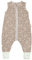 MOYO Baby Schlafsack mit Füßen in Taupe I Atmungsaktiver Babyschlafsack Winter in 70 cm I Gefütterter Ganzjahres Schlafsack 2.5 TOG I Neugeborenen Schlafsack Winter aus 100% Bio-Baumwolle