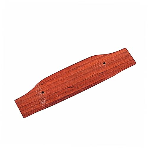 TOYANDONA Redwood Guitar Bridge Saddle Gq297 Acoustic Guitar Parts Replacement for DIY with Sturdy Structure and Vintage Look