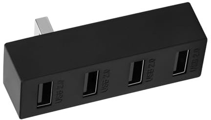 NATEFEMIN 4 Ports USB Hub for Xbox Series S/X, USB Hub Splitter Expansion Adapter for Xbox Series S/X