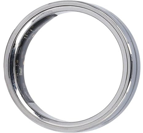 Sxhlseller AIZO Ring – 5 G Ultraleichter Smart Ring Pro mit Touch Steuerung, Fitness Smart Ring mit Neuem APP-System und Ladestation, Gesundheits-Sportmonitor-Tracker, Silber (#11)