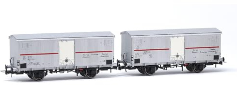 Rivarossi HR6604 FS 2-Einheiten-Kühlwagen Ifms 2-Achser ohne BH Rollmaterial - Waggons