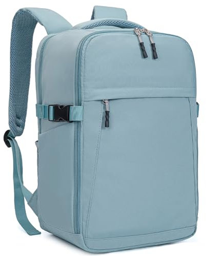 Hayayu Sac a Dos Voyage Cabine Avion Sac pour Ryanair 40x30x20 Sacs Avion Femme Homme Bagage Cabine 40x30x20 Sac à Dos Valise avec Pochette Antivol pour Ordinateur Portable 14 Pouces