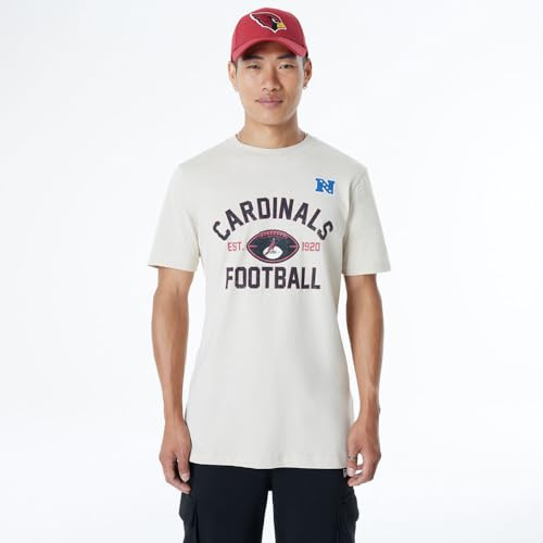 Arizona Cardinals Unisex NFL Regular T-Shirt Distressed Screenprint Team Graphic Stone T-Shirt