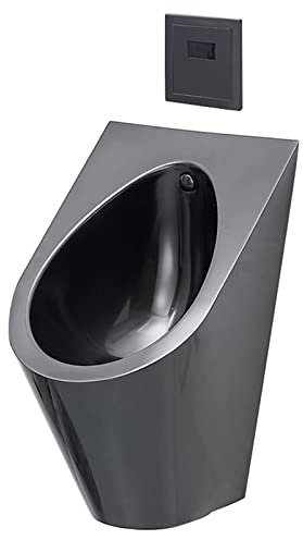 Bathrooms Modern Toilet pan Wall-Mounted Maleal,Stainless Steel Smart Sensoral Small Vertical Toilet for Bars, Shopping Malls, Scenic Spots,Clubhouses, Public Toilets, Ships