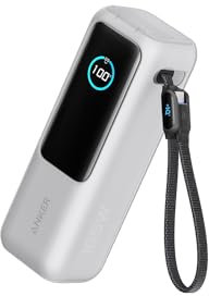 Silikon-Schutzhülle für Anker Laptop-Powerbank 165 W (25000 mAh) – stoßfest, kratzfest, rutschfestes Design, waschbar, angenehm zu halten, transparent