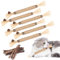OSDUE Katzenminze Sticks, 21 Stück Matatabi Kausticks mit Ball Katzenminze Spielzeug Katzen Kauhölzer Sticks für Katzen Zahnpflege & Gegen Mundgeruch Natürlich Sicher Katzensticks Kausticks Set