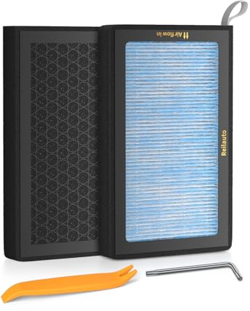Reilauto Tesla Model 3 Model Y HEPA Cabin Air Filter Replacement