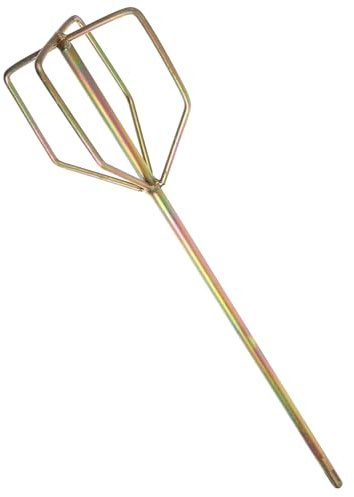 Gatuida Elektrische Rührstange mit Quadratgriff Langlebiger Bohrmaschinen mixer für Beton Farbe Mörtel Kompakt Tragbar Robust für Heimwerker und Profis Effizientes Rührwerkzeug