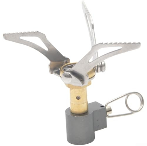 Fornello da campeggio pieghevole 3000 W ad alta potenza leggero bruciatore esterno per una cottura efficiente Design tascabile portatile in acciaio inox antiscivolo per escursionismo zaino in spalla
