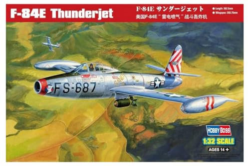 Hobby Boss 83207 - Modellino di Jet F-84E in Scala 1:32