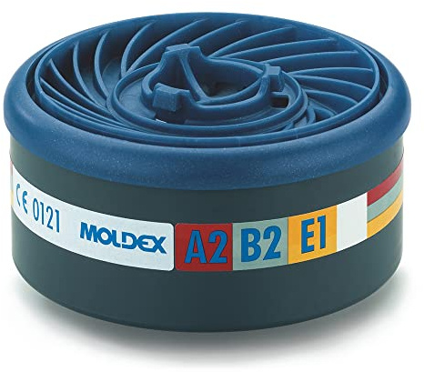Moldex Gasfilter A2B2E1 für Serie 7000 und 9000 Easy Lock, 8 Stück, 9500