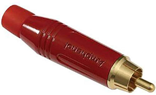 AMPHENOL Cinch/RCA mâle, Droit ACPR-Red Nombre de pôles: 2 Mono Rouge 1 pc(s)