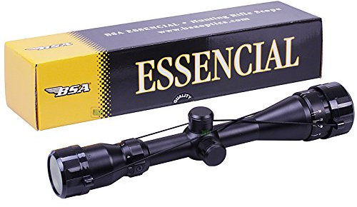 BSA 3-9x40 AO PX Adj Essential TELESCOPIC Air Gun Rifle SCOPE Sight Hunting
