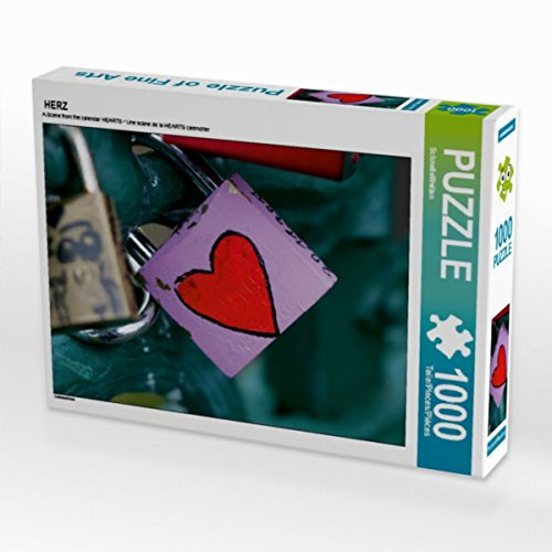 CALVENDO Puzzle Herz 1000 Teile Lege-Größe 64 x 48 cm Foto-Puzzle Bild von SchnelleWelten