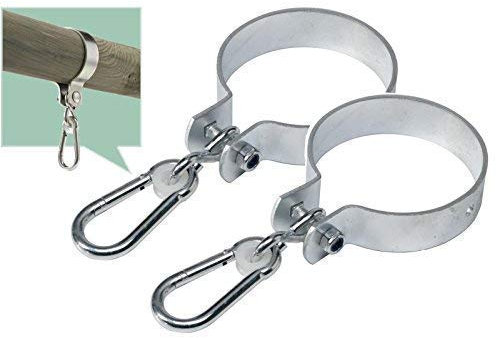 Loggyland Set 2 Ganci Altalena Fascette Altalena intorno Ø 80mm