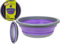 Summit PMS Pop Grand bol rond pliable 37,5 cm de diamètre Violet/gris