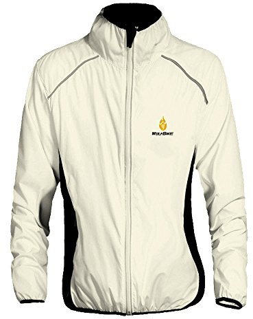 WOSAWE Herren Fahrradjacke Winddichte wasserdichte MTB Mountainbike Jacket Für Radfahren, Joggen & Wandern