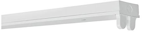 Ledvance Lichtband-Leuchte Leuchte für Innenanwendungen Gehäuse für 2 x T8 Röhre mit 1200mm Länge (Kein Leuchtmittel enthalten) LINEAR HOUSING T8 LED 144422 Weiß