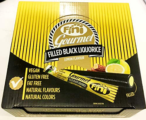 Fini Liquirizia Gourmet Morbida Gusto Limone Incartata espositore Pz 32 x 32gr