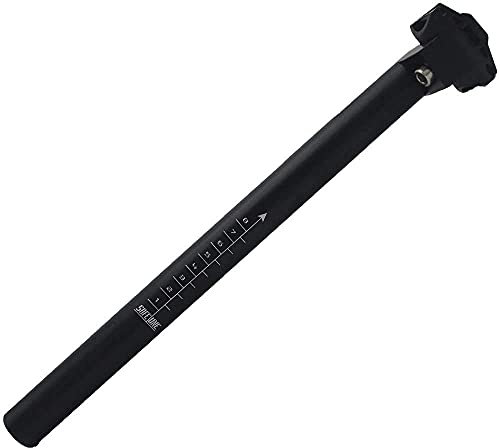 BESNIN Sattelstütze 30,4×350 mm Fahrradsattelstütze Fahrradsattelwinkel Verstellbare Sattelstütze für MTB Road Bike BMX