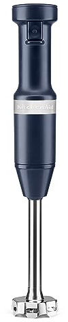 KitchenAid Frullatore a immersione con cavo a velocità variabile KHBV53, blu inchiostro