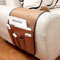 Arm Rest Organiser Bag Hanging Sofa Caddy Storage Bag TV Remote Control Holder Armchairs Couch Organiser Cell Phone Drink Foldable Pouch Chair Tidy Table Space Saver for Living Room