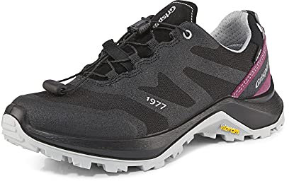 Grisport KRUIS,Damen,Frauen,Trekkingschuhe,Trail-Laufschuhe,Trailrunning-Schuhe,wasserabweisend,Schnellschnürung,Lila,EU 38