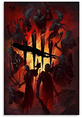BGTS Dead by Daylight(1) Leinwand Kunst Poster und Wandkunst Bilddruck Moderne Familienzimmer Dekor Poster 08x12inch(20x30cm)