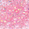 1000pcs 4mm Flat Back Non-Stick Rhinestone Crystal Diamantes Nail Art & Craft Scrapbooking Embellishments 90 Available Colours (4mm, AB Glassy Pink #A35)
