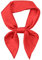 RIIQIICHY Seidentuch Rot Damen Bandana Kopftuch Sommer Schals & Tücher Haarschal Halstücher Quadrates 70x70cm