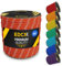 EdcX 4 mm Nylon Paracord 550 30 m (100 Fuß) – Typ III, 100% Nylonseil, 7-strängiges Seil, 4 mm Nylonseil in Volltonfarben (Reflective Sofit Orange, 30 m)