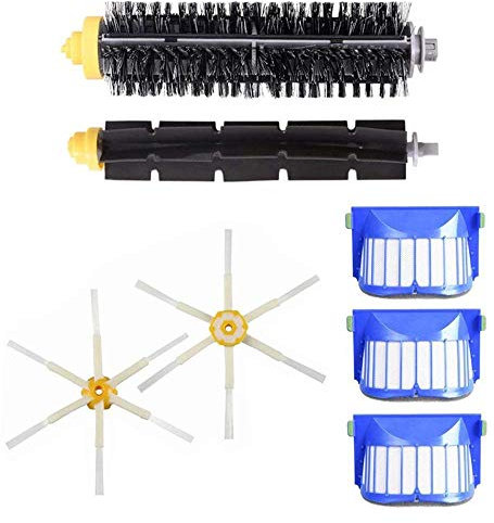 Centro Rullo Spazzola Laterale Filtro Hepa/Adatta for iRobot Roomba 600 Serie 605 606 616 620 650 655 660 676 680 690 Robot Aspirapolvere (Color : B)