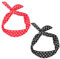 NYGGTYK Lot de 2 bandeaux Rock'n'Roll à pois - Style années 50 et 90 - Accessoire de cheveux pour femme