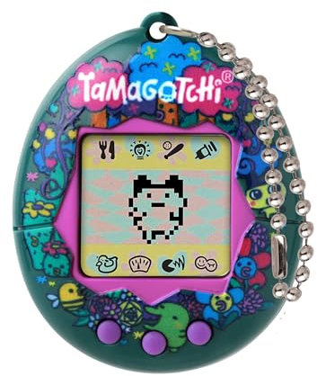 BANDAI - Tamagotchi Mascota Virtual Original Tama Garden, Multicolor 42985 Juguete electrónico para Mayores de 8 años, Vuelve tu Mascota Electronica preferida con Otros diseños