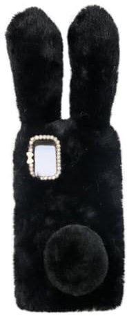 OSALADI Handyhülle Schwarze Hülle Winterschutz Kompatibel Mit Handy Kreativ Plüsch Warm Bezaubernd